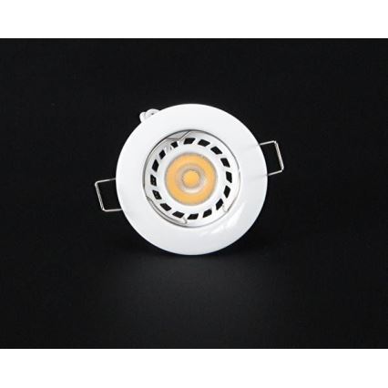 Deko-Light 120017 - Einbauleuchte RUND 1xGU5,3-MR16/35W/12V weiß