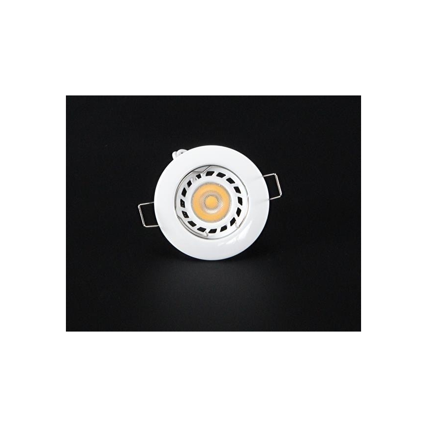 Deko-Light 120017 - Einbauleuchte RUND 1xGU5,3-MR16/35W/12V weiß