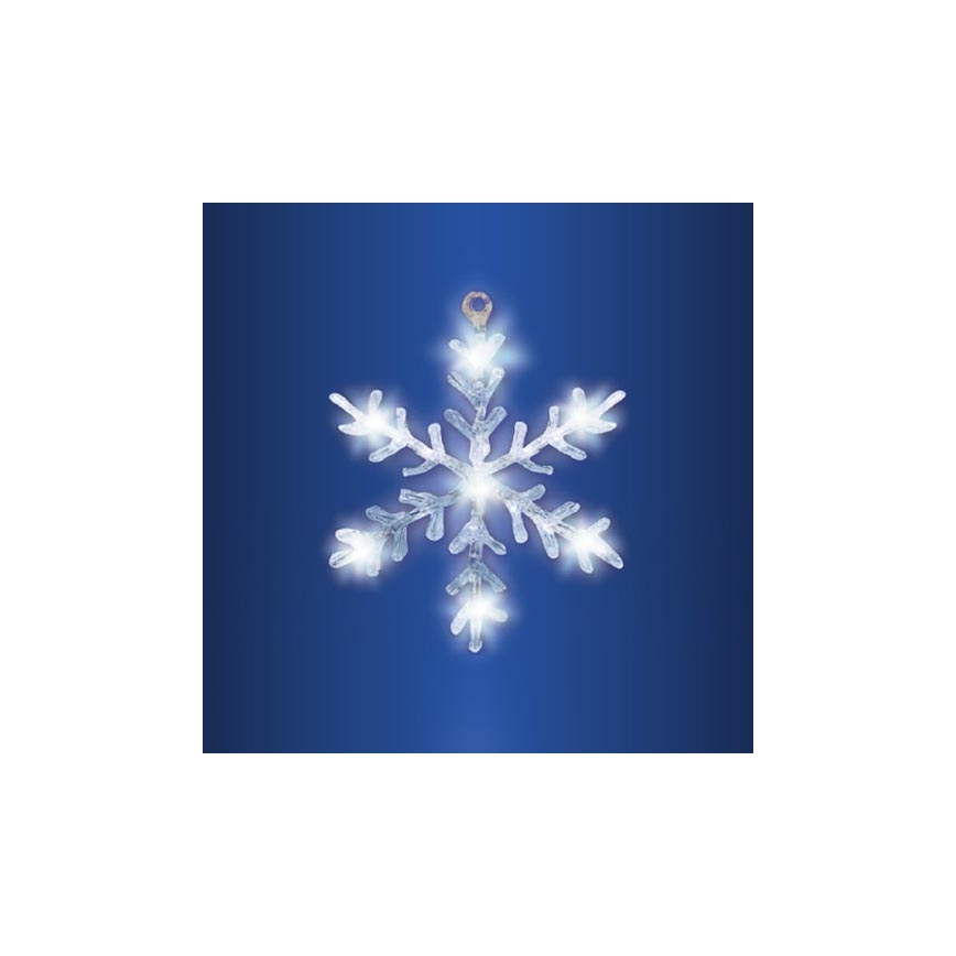 Dekoration ins Fenster 8xLED/3xAA