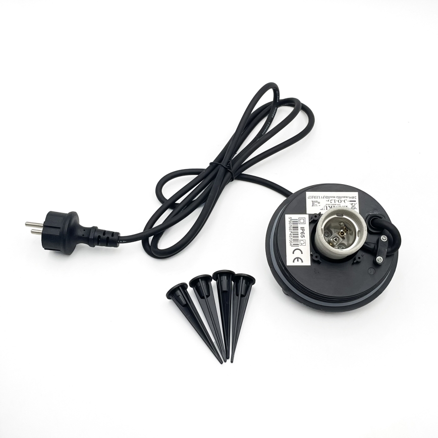 Dekorative Außenleuchte LUMISTONE, 1x E27, 15 W, 230 V, Schutzart IP65, Ø 25 cm