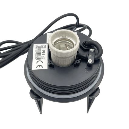 Dekorative Außenleuchte LUMISTONE 1xE27/15W/230V IP65 Ø 26,5 cm