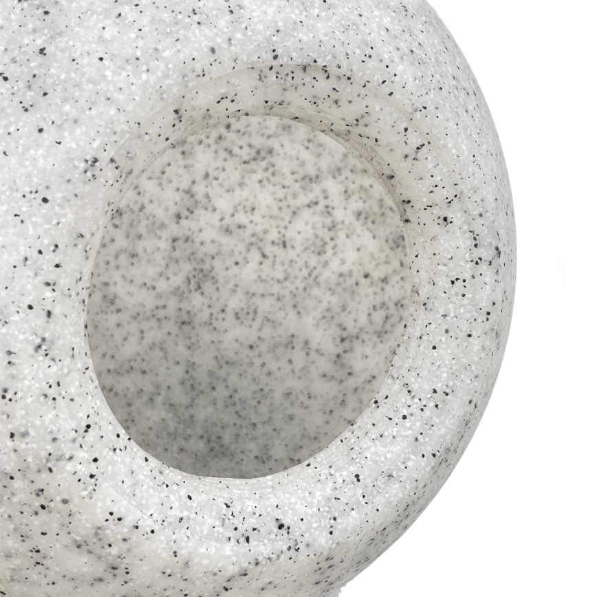 Dekorative Außenleuchte LUMISTONE 1xE27/15W/230V IP65 Ø 28 cm