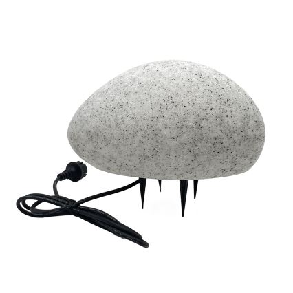 Dekorative Außenleuchte LUMISTONE 1xE27/15W/230V IP65 Ø 31,8 cm