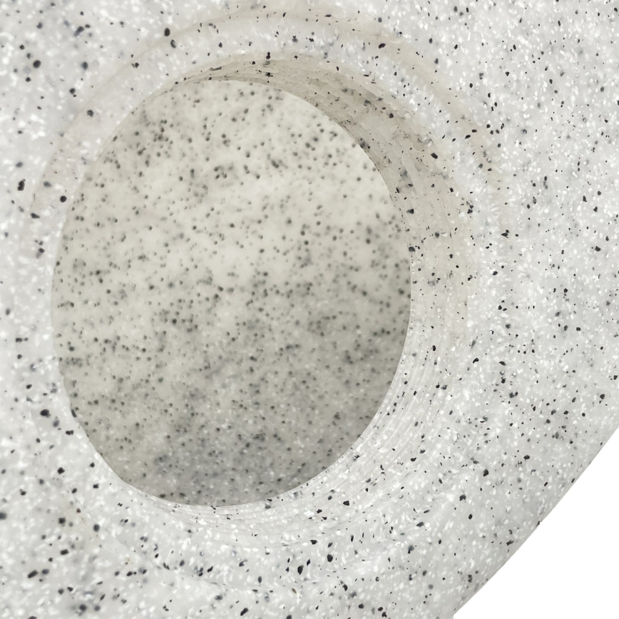 Dekorative Außenleuchte LUMISTONE 1xE27/15W/230V IP65 Ø 31,8 cm