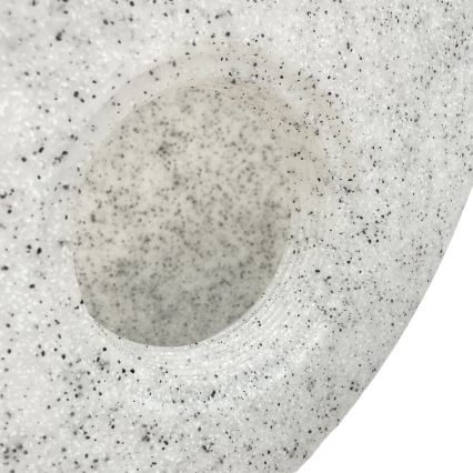 Dekorative Außenleuchte LUMISTONE 1xE27/15W/230V IP65 Ø 38 cm