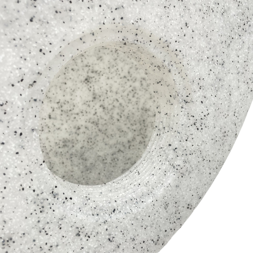 Dekorative Außenleuchte LUMISTONE 1xE27/15W/230V IP65 Ø 38 cm