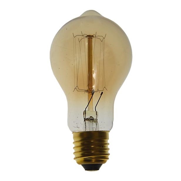 Dekorative, dimmbare Hochleistungs-Glühlampe SCROBB A19 E27/60W/230V 2200K