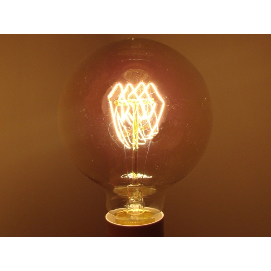 Dekorative, dimmbare Hochleistungsglühlampe SELEBY G95 E27/60W/230V 2200K