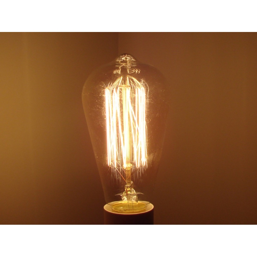 Dekorative, dimmbare Hochleistungsglühlampe SELEBY ST64 E27/40W/230V 2200K