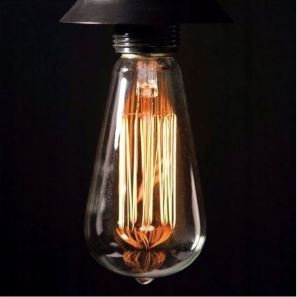 Dekorative, dimmbare Hochleistungsglühlampe SELEBY ST64 E27/40W/230V 2200K