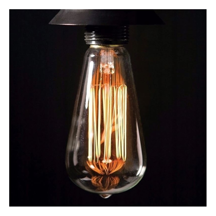 Dekorative, dimmbare Hochleistungsglühlampe SELEBY ST64 E27/60W/230V 2200K