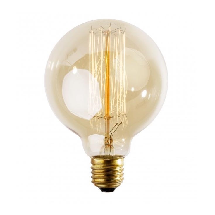 Dekorative, dimmbare Hochleistungsglühlampe SELRED G125 E27/60W/230V 2200K 120 lm