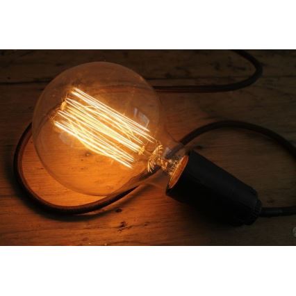 Dekorative, dimmbare Hochleistungsglühlampe SELRED G125 E27/60W/230V 2200K 120 lm