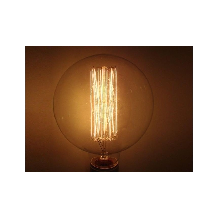 Dekorative, dimmbare Hochleistungsglühlampe SELRED G125 E27/60W/230V 2200K 120 lm