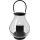 Dekorative Laterne GLASSY 25 cm, schwarz