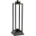 Dekorative Laterne HALL 39,5 cm schwarz