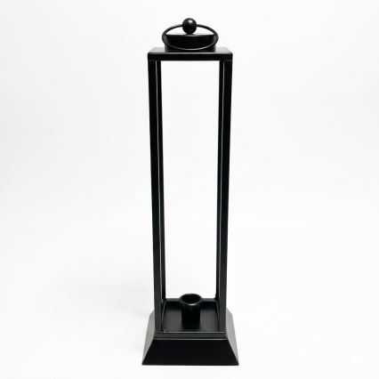 Dekorative Laterne HALL, 45,5 cm, schwarz