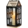 Dekorative Laterne HOME, 47,5 cm, schwarz/beige