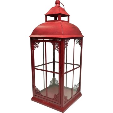 Dekorative Laterne REDY, 56 cm, rot