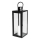 Dekorative Laterne TOWER, 29 cm, schwarz