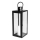 Dekorative Laterne TOWER 49 cm schwarz