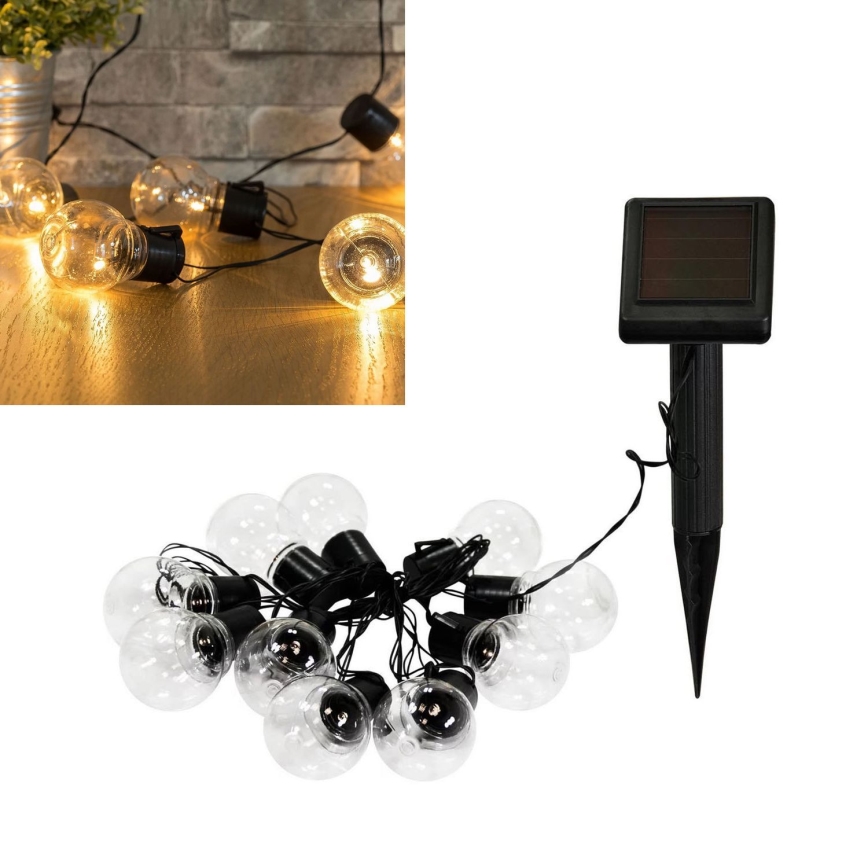 Dekorative LED-Solar-Lichterkette LED/1,2V 300 mAh 3,8 m IP44