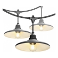 Dekorative Lichterkette für den Außenbereich CRETE 20xE27/230V 25m IP44