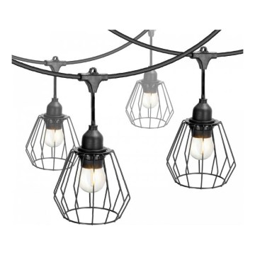 Dekorative Lichterkette für den Außenbereich CRETE 20xE27/230V 25m IP44