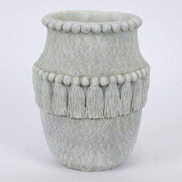 Dekorativer Krug grau 25,5x20,5 cm