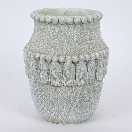 Dekorativer Krug grau 25,5x20,5 cm