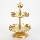 Dekoratives Tablett d 25,5 cm golden