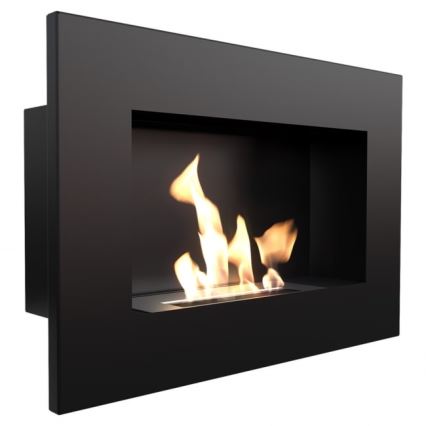 Kratki - Eingebauter BIO-Kamin 40x60 cm 2 kW schwarz