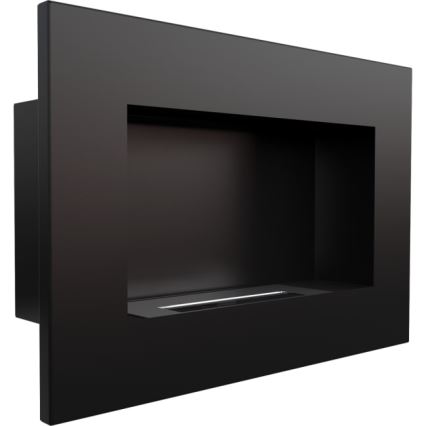Kratki - Eingebauter BIO-Kamin 40x60 cm 2 kW schwarz