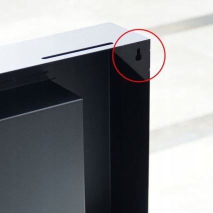 Kratki - Wand-BIO-Kamin 40x90 cm 1,5 kW schwarz