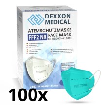 DEXXON MEDICAL Atemschutzmaske FFP2 NR Azure 100Stk