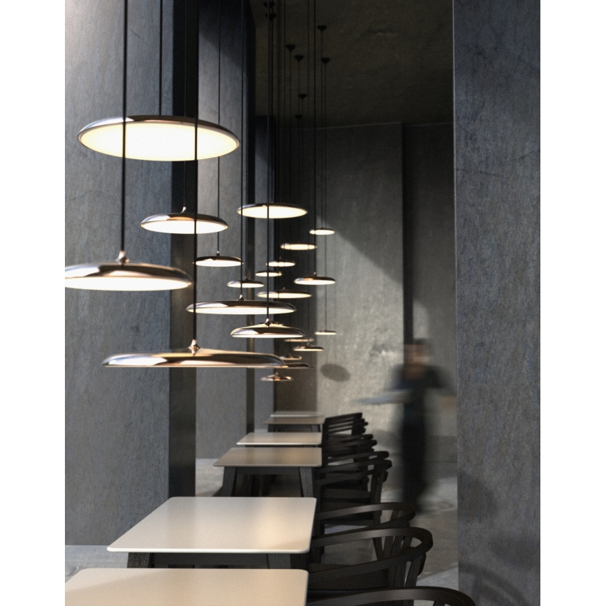DFTP by Nordlux - Dimmbare LED-Hängeleuchte an Schnur ARTIST LED/14W/230V d 25 cm kupfern