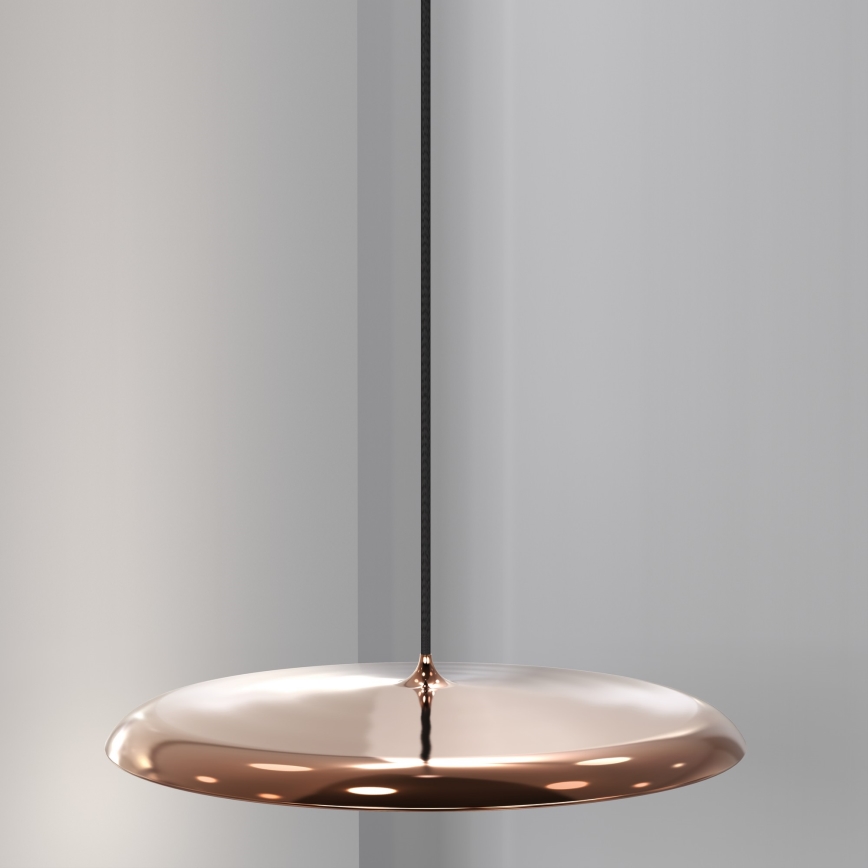 DFTP by Nordlux - Dimmbare LED-Hängeleuchte an Schnur ARTIST LED/24W/230V d 40 cm kupfern