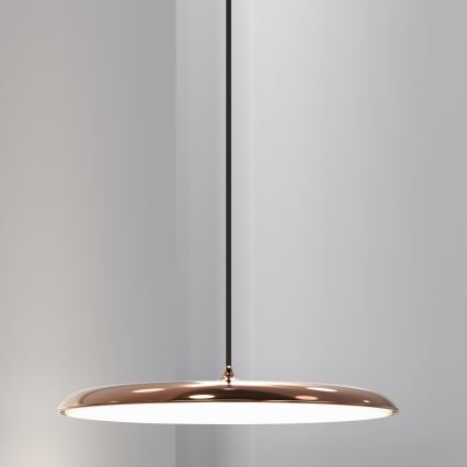 DFTP by Nordlux - Dimmbare LED-Hängeleuchte an Schnur ARTIST LED/24W/230V d 40 cm kupfern