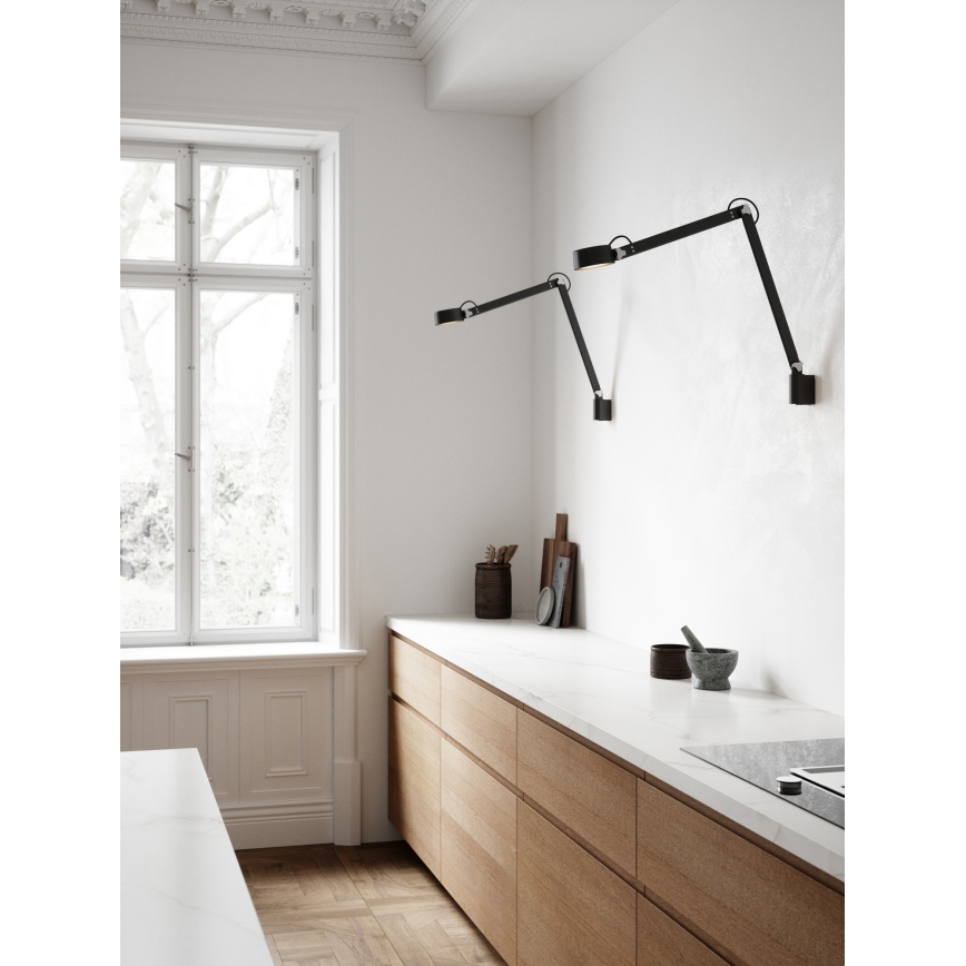 DFTP by Nordlux - LED dimmbare Touch-Tischlampe 3in1 NOBU LED/9W/230V schwarz