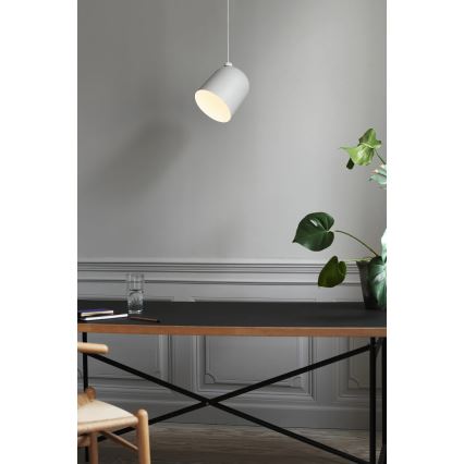 DFTP by Nordlux - Pendelleuchte an Kabel ANGLE 1xE27/25W/230V weiß