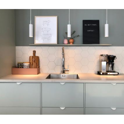 DFTP by Nordlux - Pendelleuchte an Kabel MIB 1xGU10/8W/230V weiß