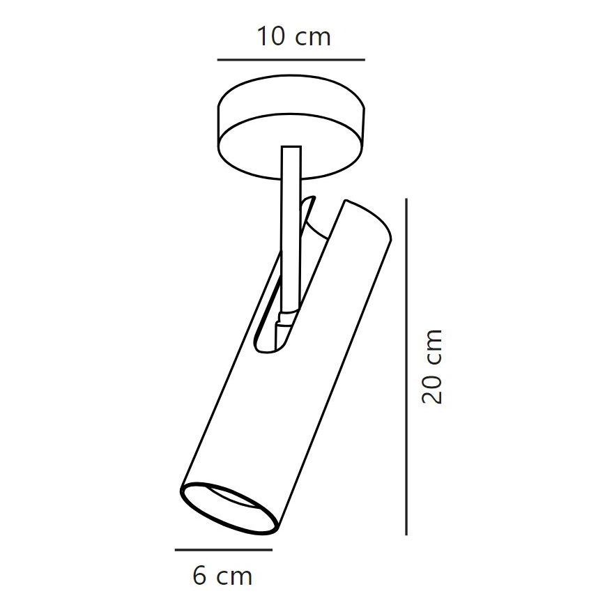 DFTP by Nordlux - Strahler MIB 1xGU10/8W/230V schwarz