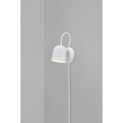 DFTP by Nordlux - Wandstrahler mit USB port ANGLE 1xGU10/25W/230V weiß