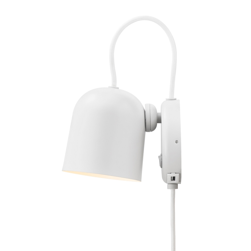 DFTP by Nordlux - Wandstrahler mit USB port ANGLE 1xGU10/25W/230V weiß