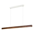 DFTP von Nordlux - dimmbare LED-Pendelleuchte mit Seilaufhängung AKENO LED/25W/230V 3000K Esche