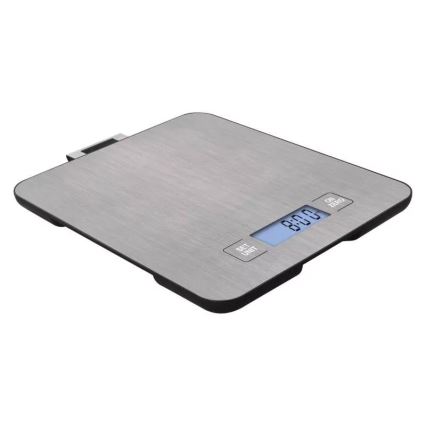 Digitale Küchenwaage 2xAAA silber