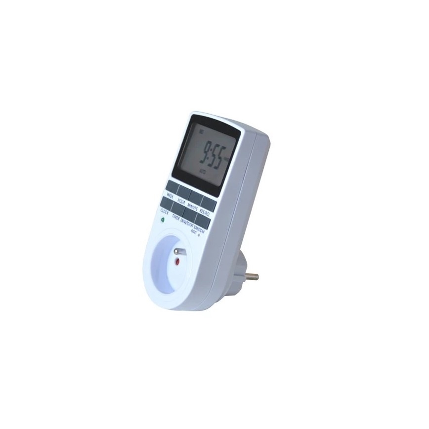 Digitale Zeitschaltuhr wöchentlich 16A/230V