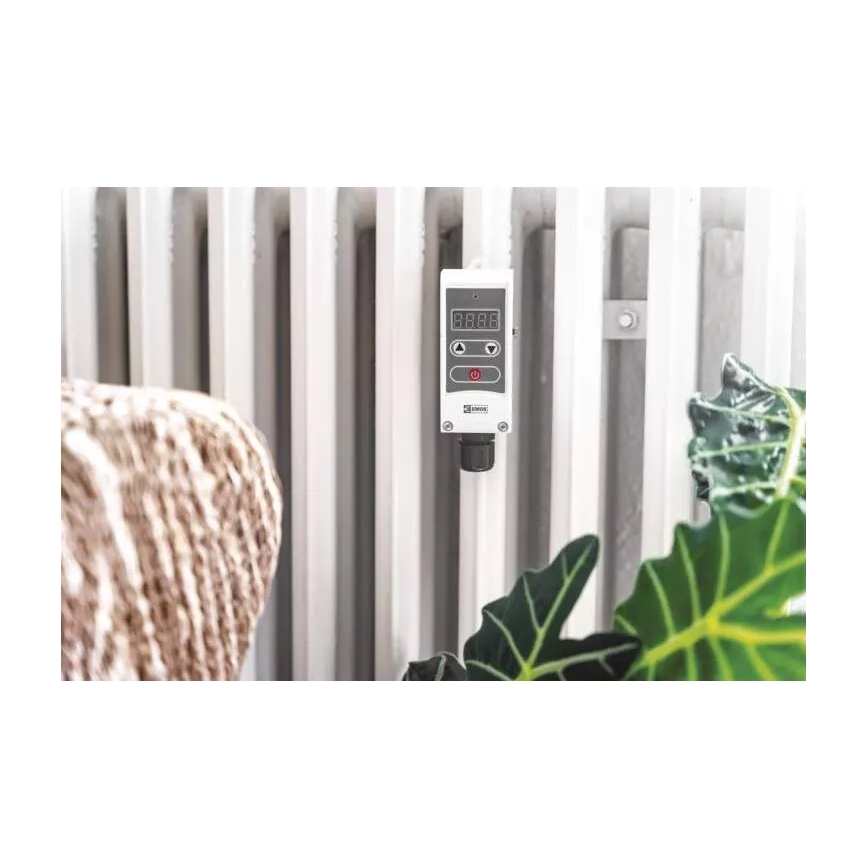 Digitaler Anbauthermostat 230V