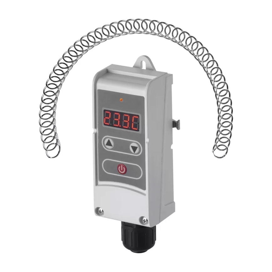 Digitaler Anbauthermostat 230V