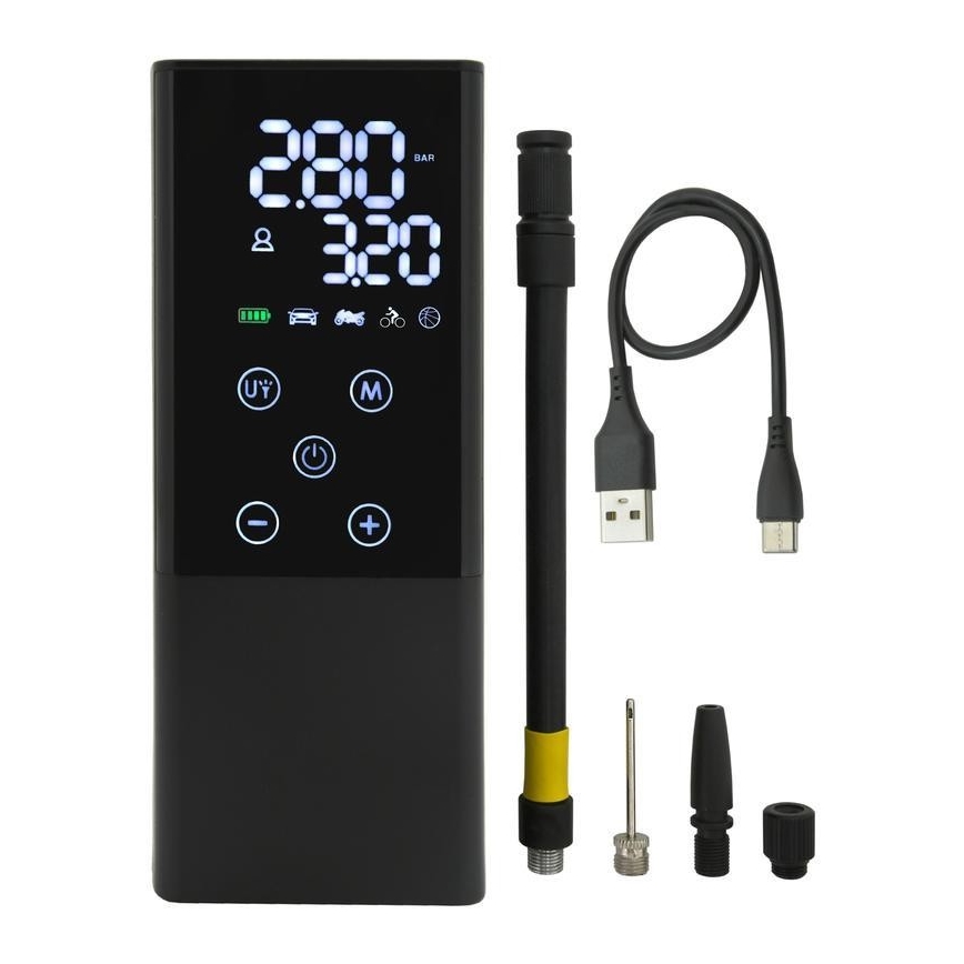 Digitaler Kompressor im Taschenformat 4000 mAh 5V schwarz